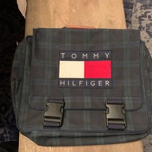 Vintage Tommy Hilfiger Messenger Bag - Big Flag